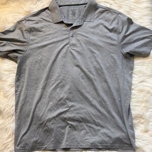Classic Gray Polo Shirt for Men